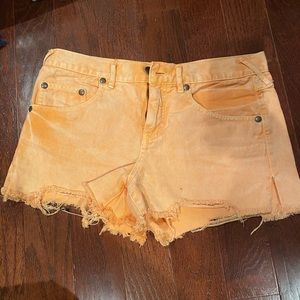 Free people jean shorts